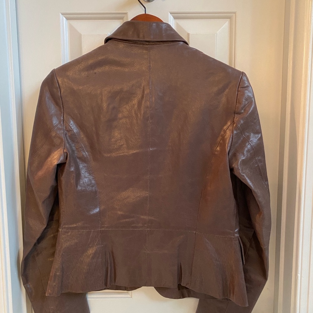 Genuine Leather Jacket - Women - Picture 2 of 6